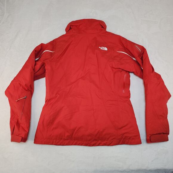 The North Face Recco Jacket Womens Small Red Avalanche Rescue System Reflector - Picture 2 of 14